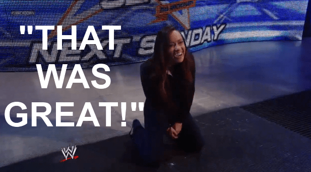 8/10/12 AJ Visits&nbsp;Smackdown!