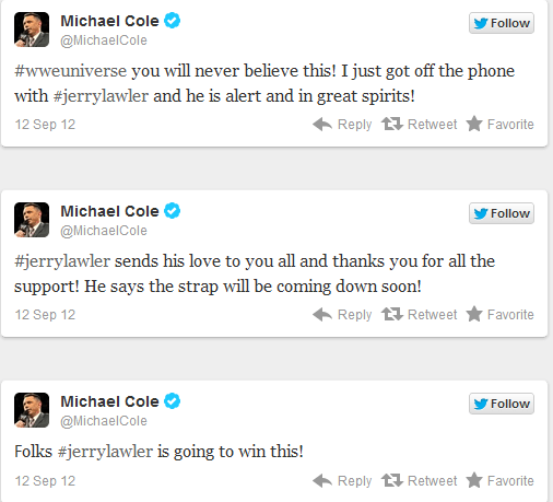 Lawler: The Strap Will Be Coming Down&nbsp;Soon!