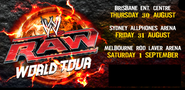 WWE Australia 2012 Dates