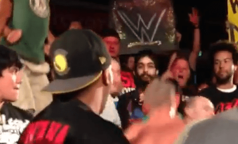 Fan Punches CM Punk While In Crowd On&nbsp;Raw