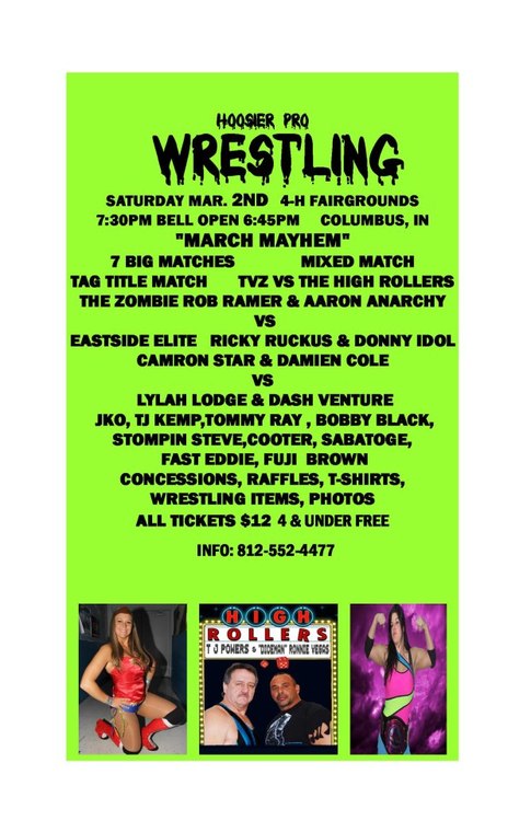 This Past Week In Independent Wrestling February 25,&nbsp;2013