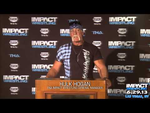TNA Las Vegas Event Press Conference Video Highlights Featuring Hulk&nbsp;Hogan
