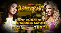 LAST KNOCKOUT STANDING MATCH Gail Kim vs. Taryn Terrell