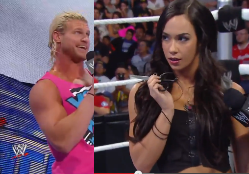 AJ Lee & Dolph Ziggler’s Hilarious Smackdown&nbsp;Segment