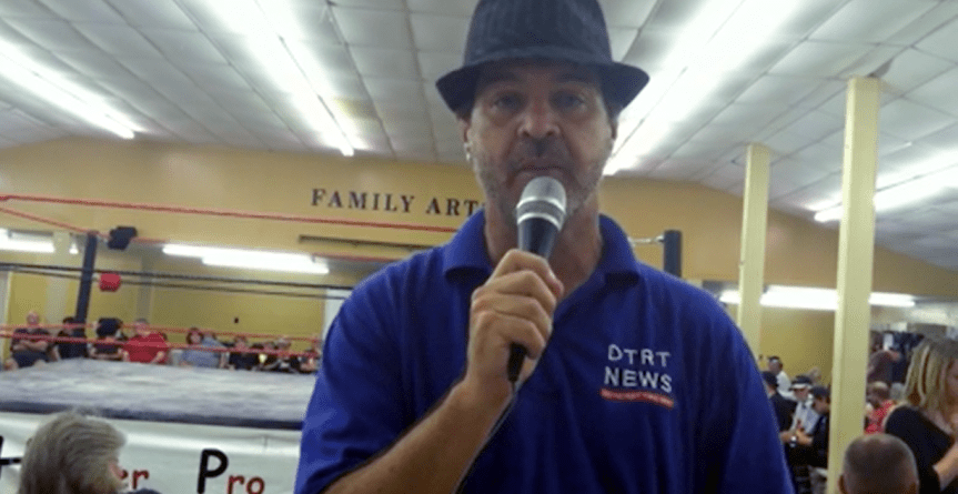 Ed Boston on the mic