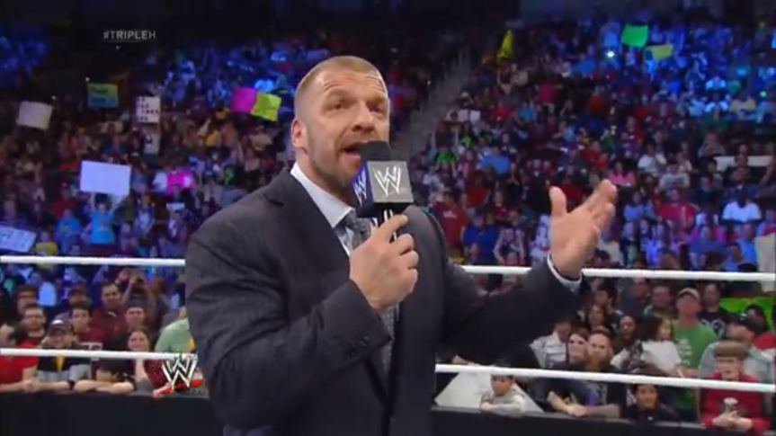 Triple H Responds To #YesMovement  On Smackdown&nbsp;(Video)