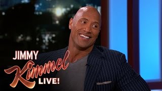 The Rock On Jimmy Kimmel&nbsp;Live