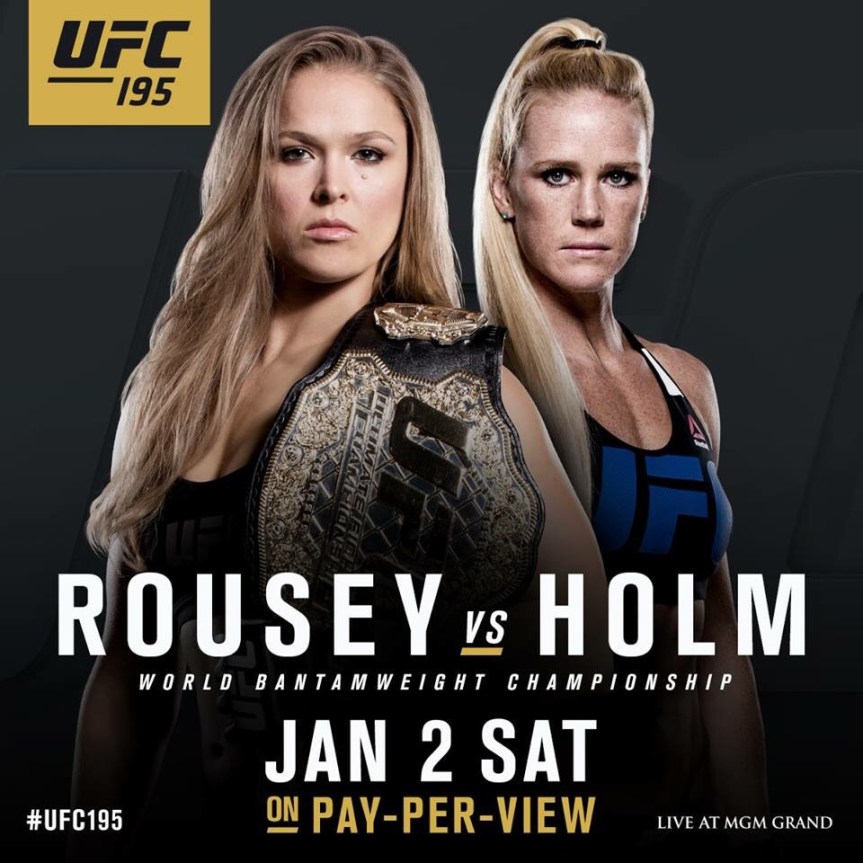 Rousey vs Holm set for UFC195???? (Vanessa’s thoughts)