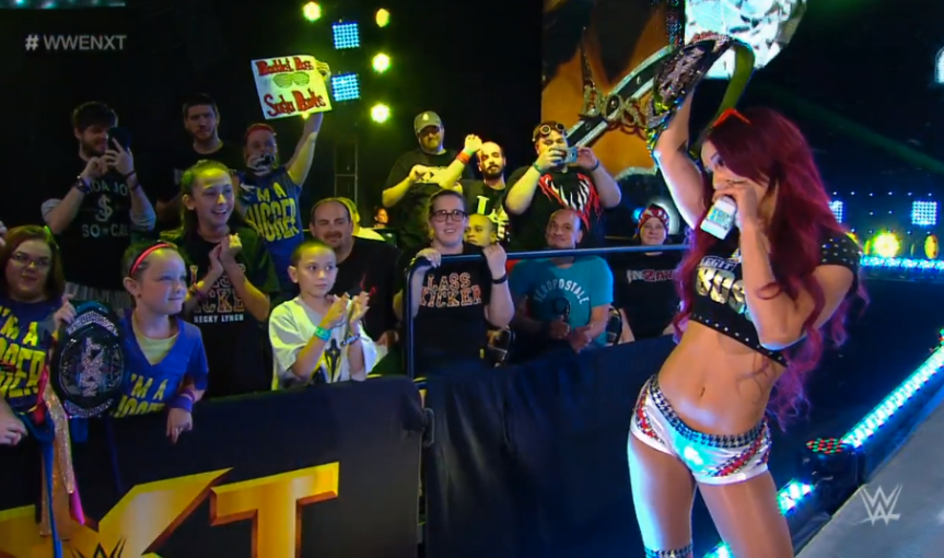 Watch Izzy, Bayley’s Biggest Fan, React To The Women’s Championship Match At NXT TakeOver:&nbsp;Brooklyn