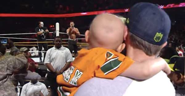 Post-RAW Video Of John Cena & Sting With 7-Year Old Cancer&nbsp;Survivor