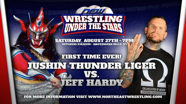 Jeff Hardy Booked Against Jushin Thunder&nbsp;Liger
