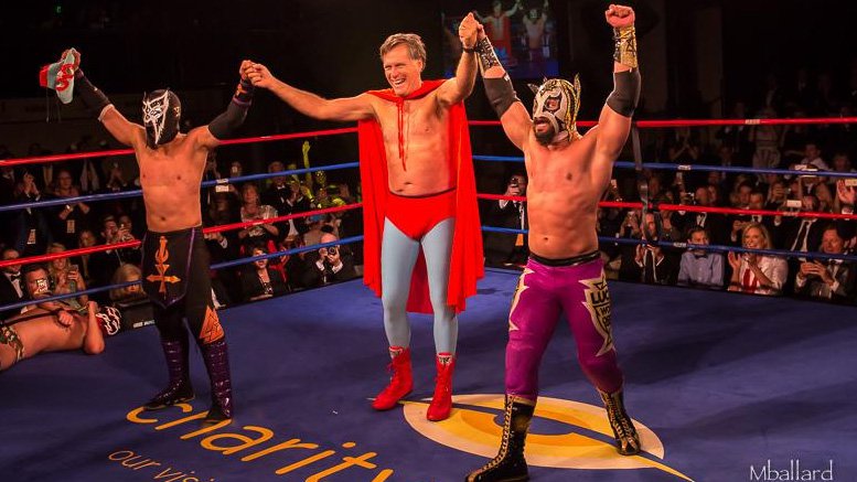 Mitt Romney — Attacks Wrestlers While Dressed As Nacho Libre&nbsp;(VIDEO)