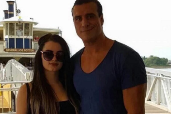 Paige And Alberto El Patron Got Back Together, Paige Backstage At&nbsp;Slammiversary