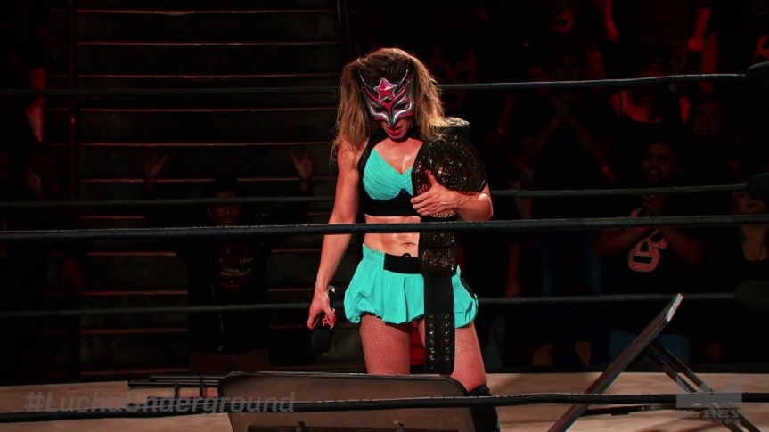 Sexy Star On Her Big Lucha Underground Title Win&nbsp;(Video)
