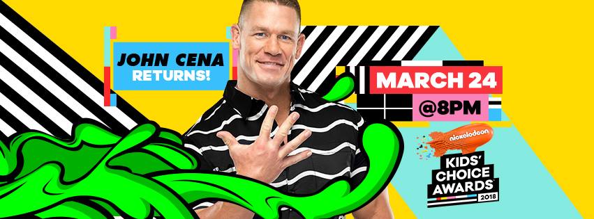 John Cena Hosting The Nickelodeon Kids Choice Awards For Second Year&nbsp;Tonight