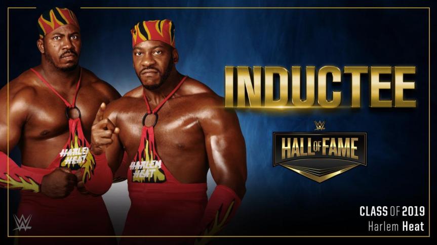 Harlem Heat To Be Inducted Into The WWE Hall Of Fame Class Of&nbsp;2019