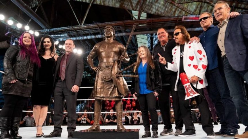 WWE Unveils Roddy Piper Hall Of Fame Statue At Axxess&nbsp;(VIDEO)