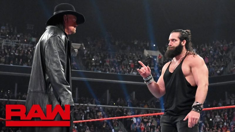 The Undertaker Makes Surprise Appearance On The “Raw After Mania”, Silences&nbsp;Elias