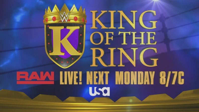 News On WWE King Of The Ring Tournament&nbsp;Plans