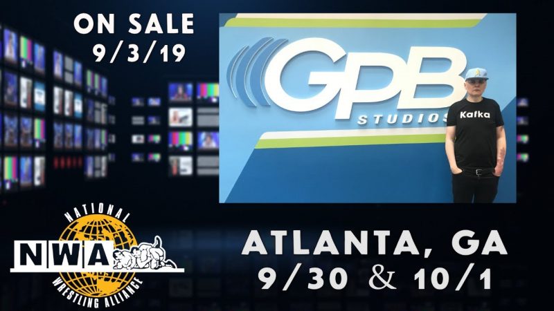 NWA Announces TV Tapings Will Be In Atlanta At GPB Studios, Ticket&nbsp;Information
