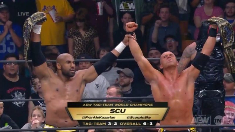 SCU Become The First-Ever AEW Tag Team&nbsp;Champions