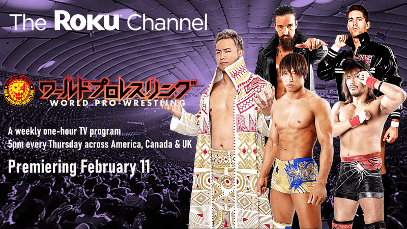 NJPW Announces Partnership With The Roku&nbsp;Channel