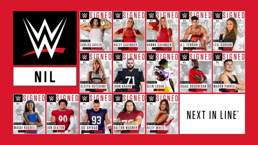 WWE Announces Inaugural Class Of NIL&nbsp;Athletes
