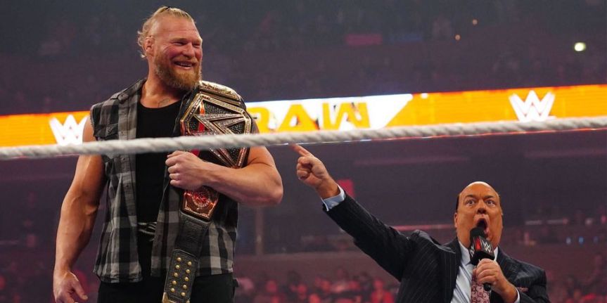 Paul Heyman Back With Brock Lesnar As His&nbsp;Advocate