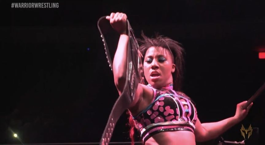 Former WWE Star Athena (fka Ember Moon) Wins Warrior Wrestling Women’s&nbsp;Title