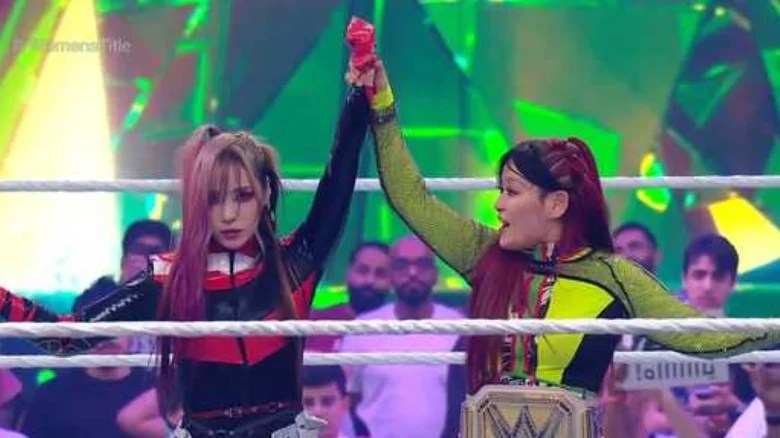Kairi Sane Returns At WWE Crown Jewel, Helps IYO SKY Retain WWE Women’s&nbsp;Championship