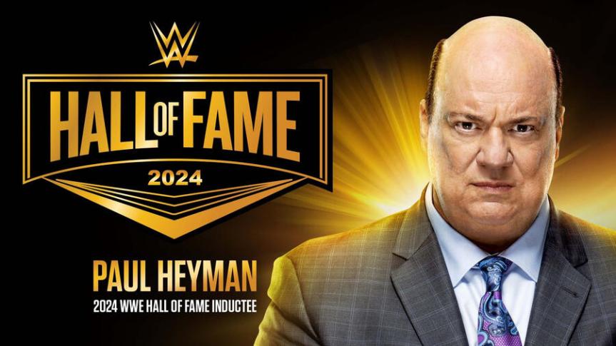 Paul Heyman To Be inducted Into The WWE Hall Of Fame Class Of&nbsp;2024
