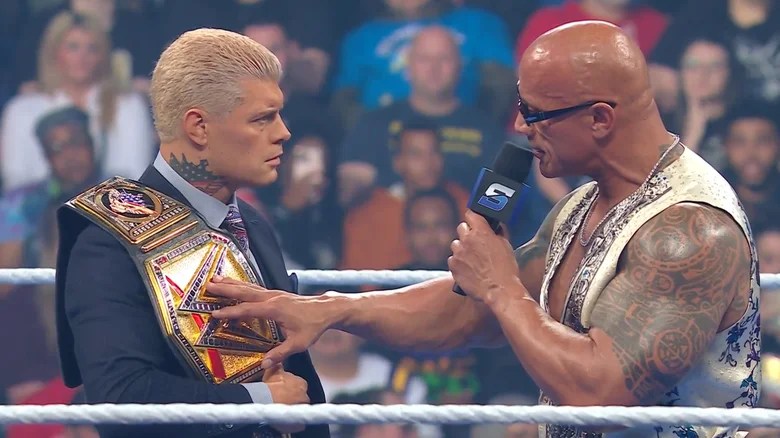The Rock Makes a Chilling Offer to Cody Rhodes on WWE&nbsp;SmackDown