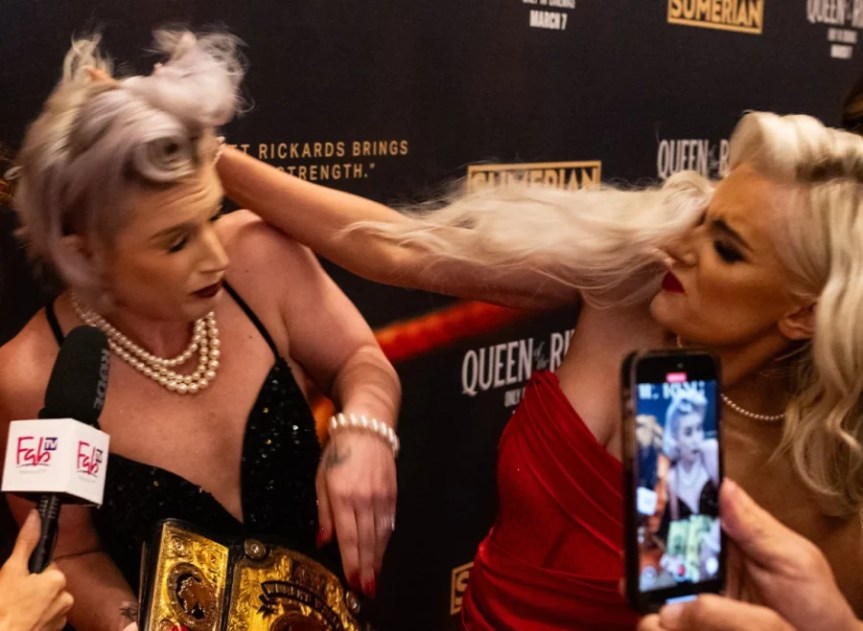 Mariah May Attacks Toni Storm At Queen of the Ring&nbsp;Premiere