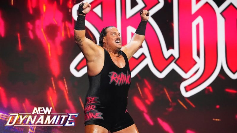 Rhino Makes Surprise AEW Debut in Hometown, Faces Nick Wayne for ROH TV&nbsp;Title