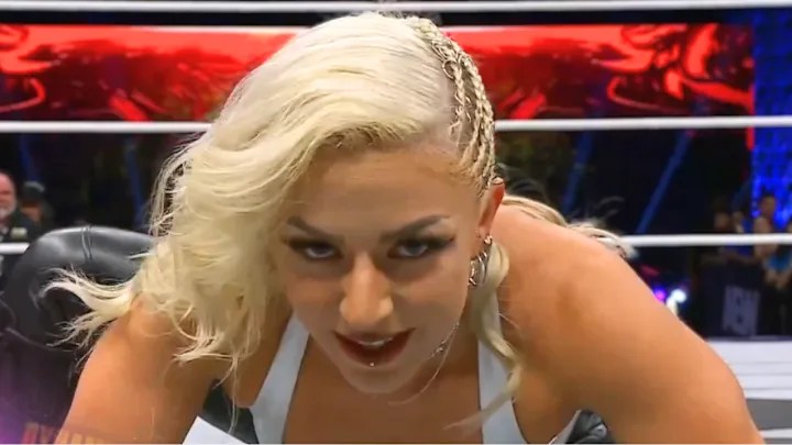 Thekla Arrives in AEW With a Statement-Making Debut Attack on Jamie&nbsp;Hayter