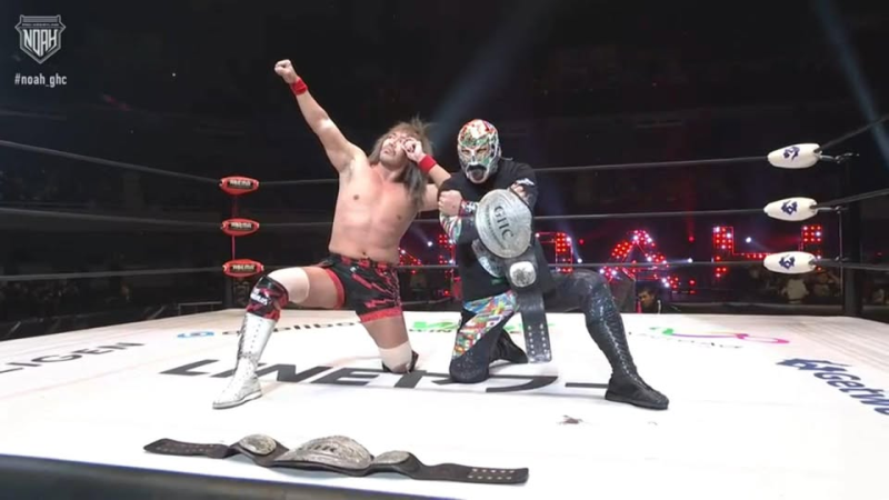 Tetsuya Naito And BUSHI Win GHC Tag Team Championships In Pro Wrestling NOAH – First Match In Japan Since Leaving NJPW