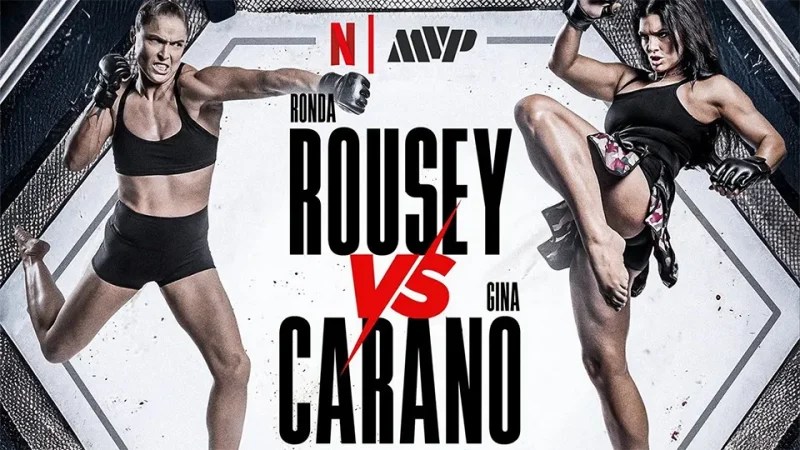 Ronda Rousey vs. Gina Carano Official for May as Netflix Enters Live MMA Business