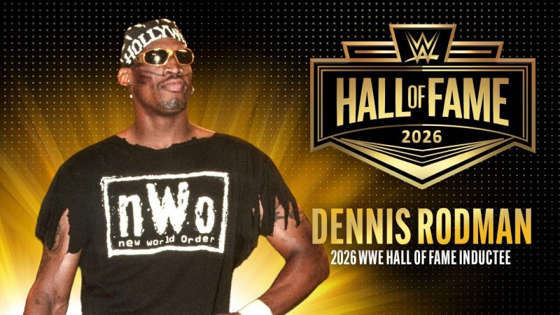 Dennis Rodman Headed to WWE Hall of Fame as Part of Class of&nbsp;2026
